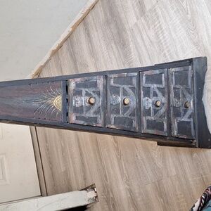 Decorated cabinets decoration